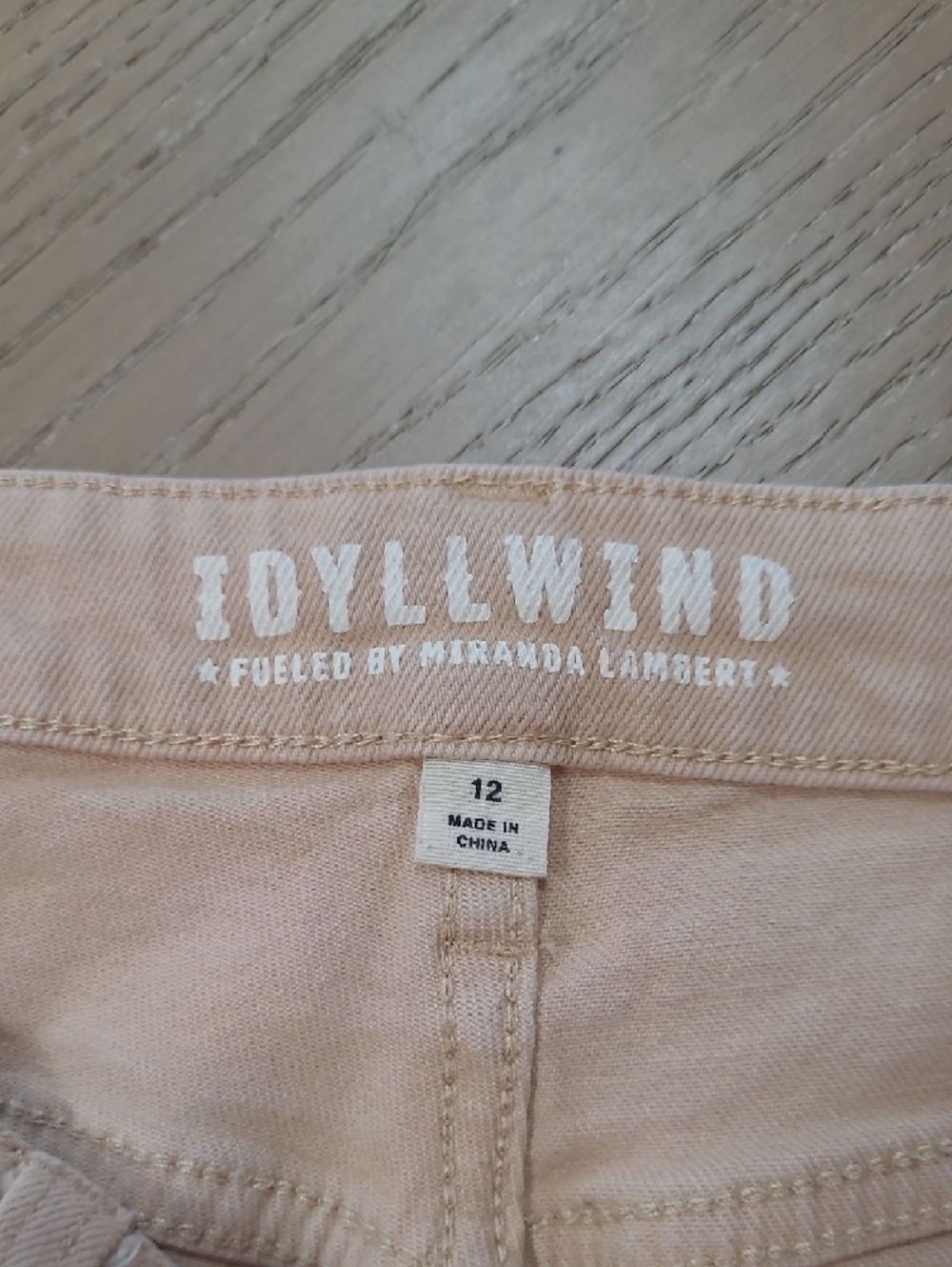Idyllwind Women's Pale Blush Wide Leg Jeans - Picture 7 of 14